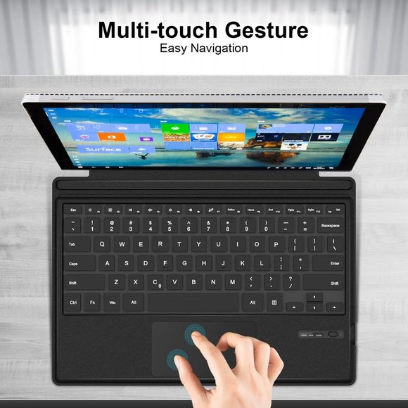 Lightweight Slim Wireless Bluetooth Keyboard - Picture 2 of 4